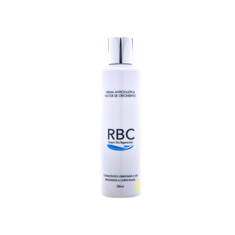 Crema anticelulítica con factor de crecimiento RBC