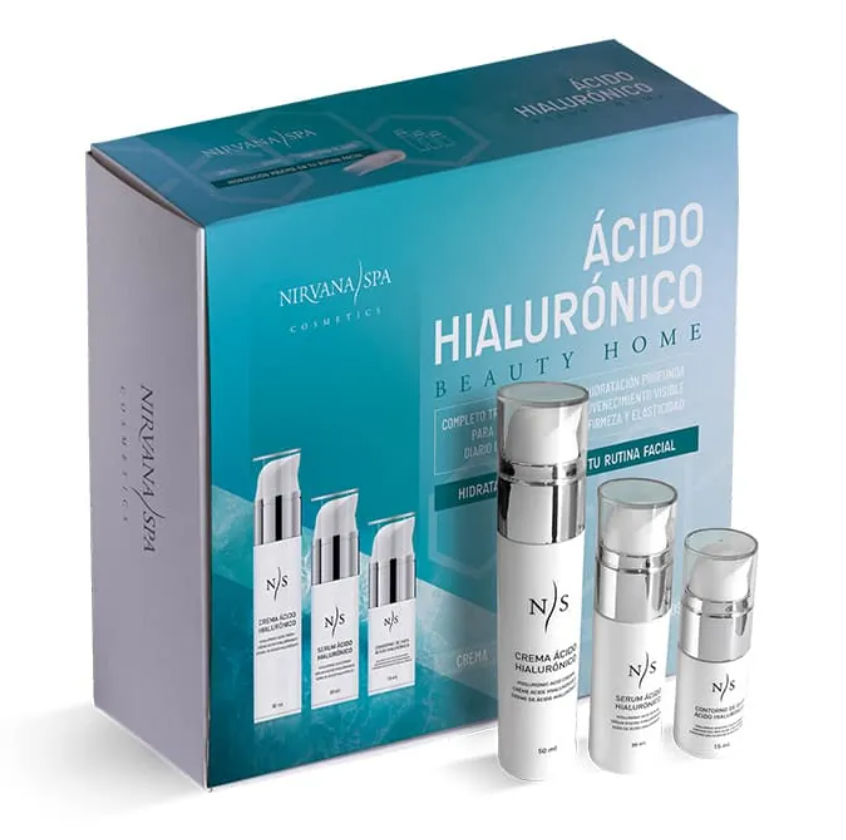 Pack Ácido Hialurónico Nirvana Spa completo