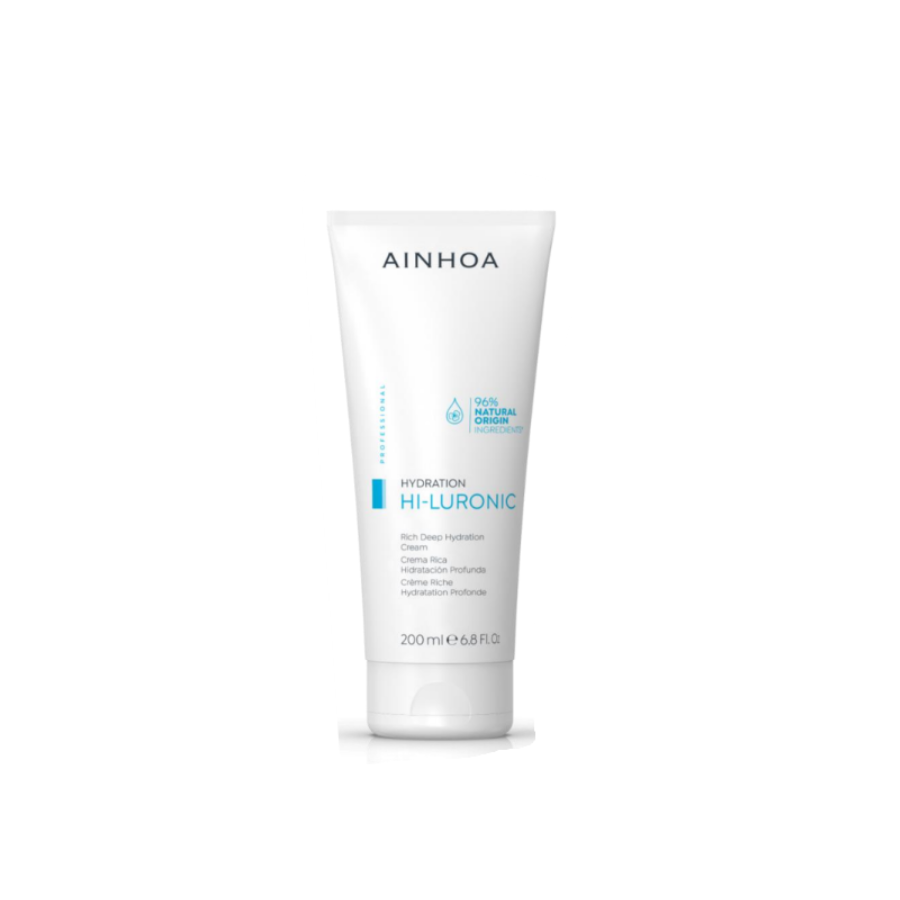 Crema Rica Hi-Luronic Ainhoa 200ml – hidratación profunda para piel seca