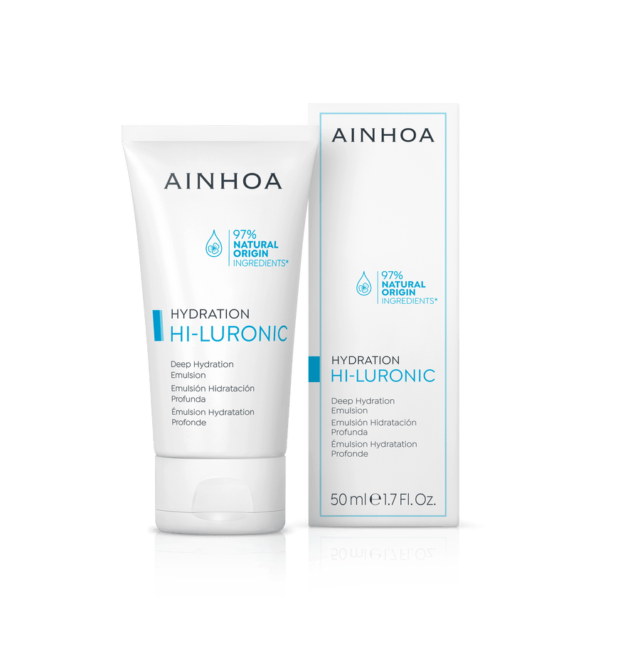 Emulsión hidratante profunda Ainhoa Hi-Luronic con ácido hialurónico