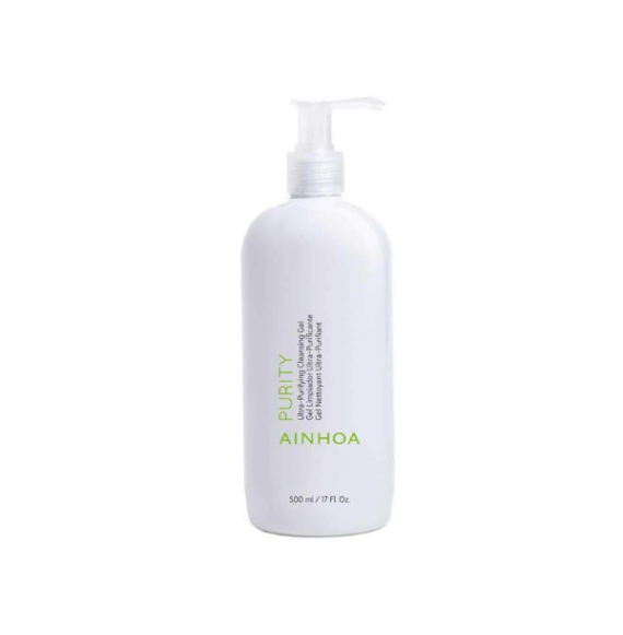 Gel Limpiador Purity Ainhoa 500ml para piel grasa y seborreica.