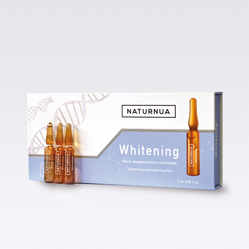 Ampollas Whitening Naturnua 10x2ml – tratamiento despigmentante y antioxidante para un tono uniforme
