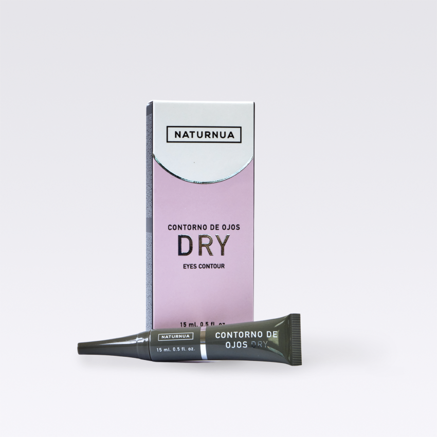 Contorno de Ojos Naturnua DRY 15ml para reducir ojeras y bolsas