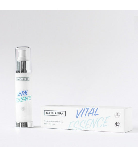 Crema Vital Essence Naturnua 50ml – hidratación profunda y equilibrio para piel mixta