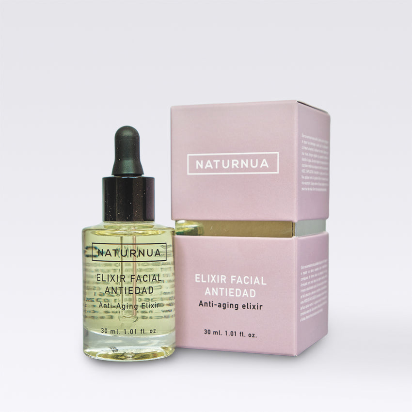 Elixir Facial Antiedad Naturnua 30ml – tratamiento nutritivo y antiedad