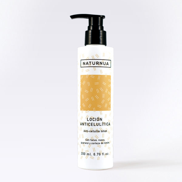 Loción Anticelulítica Naturnua 200ml para piel firme y tonificada