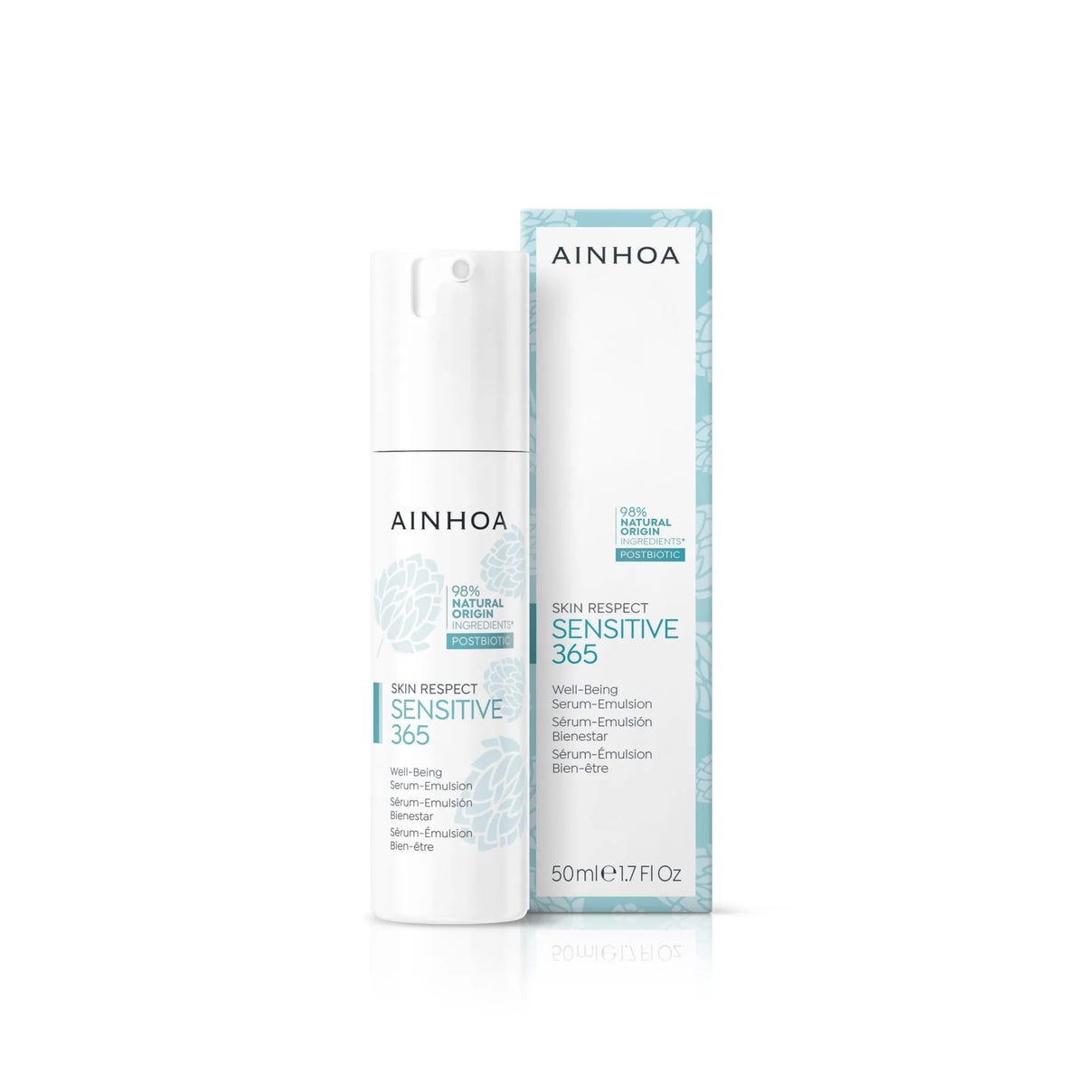 Sérum Emulsión Bienestar Sensitive 365 de Ainhoa para piel sensible